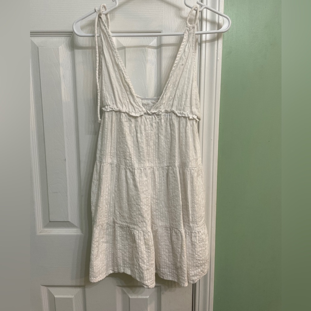White Asos dress